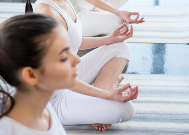 Girl Meditating